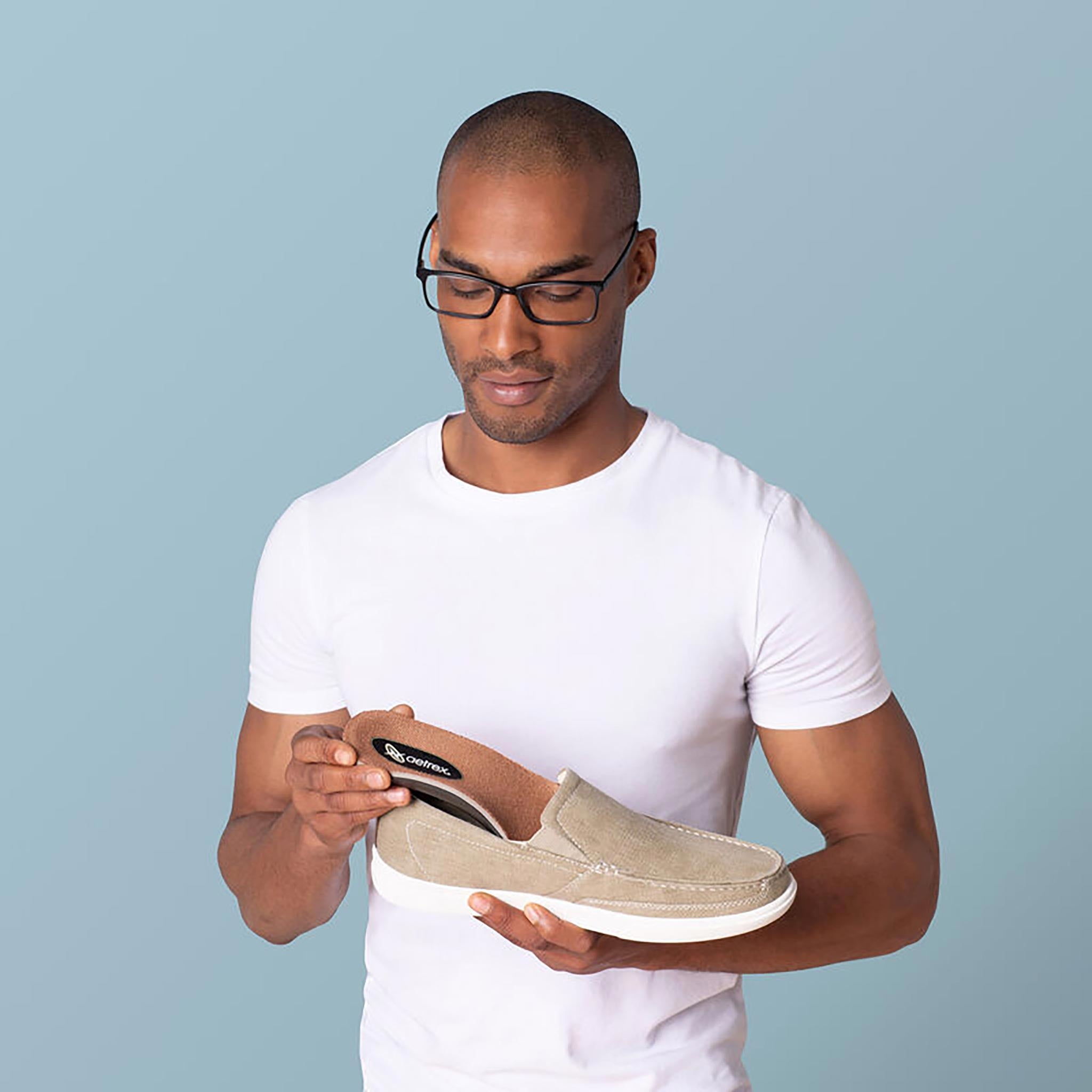 Aetrex | Men's Memory Foam Orthotics L2220M (Flat/Low Arch)