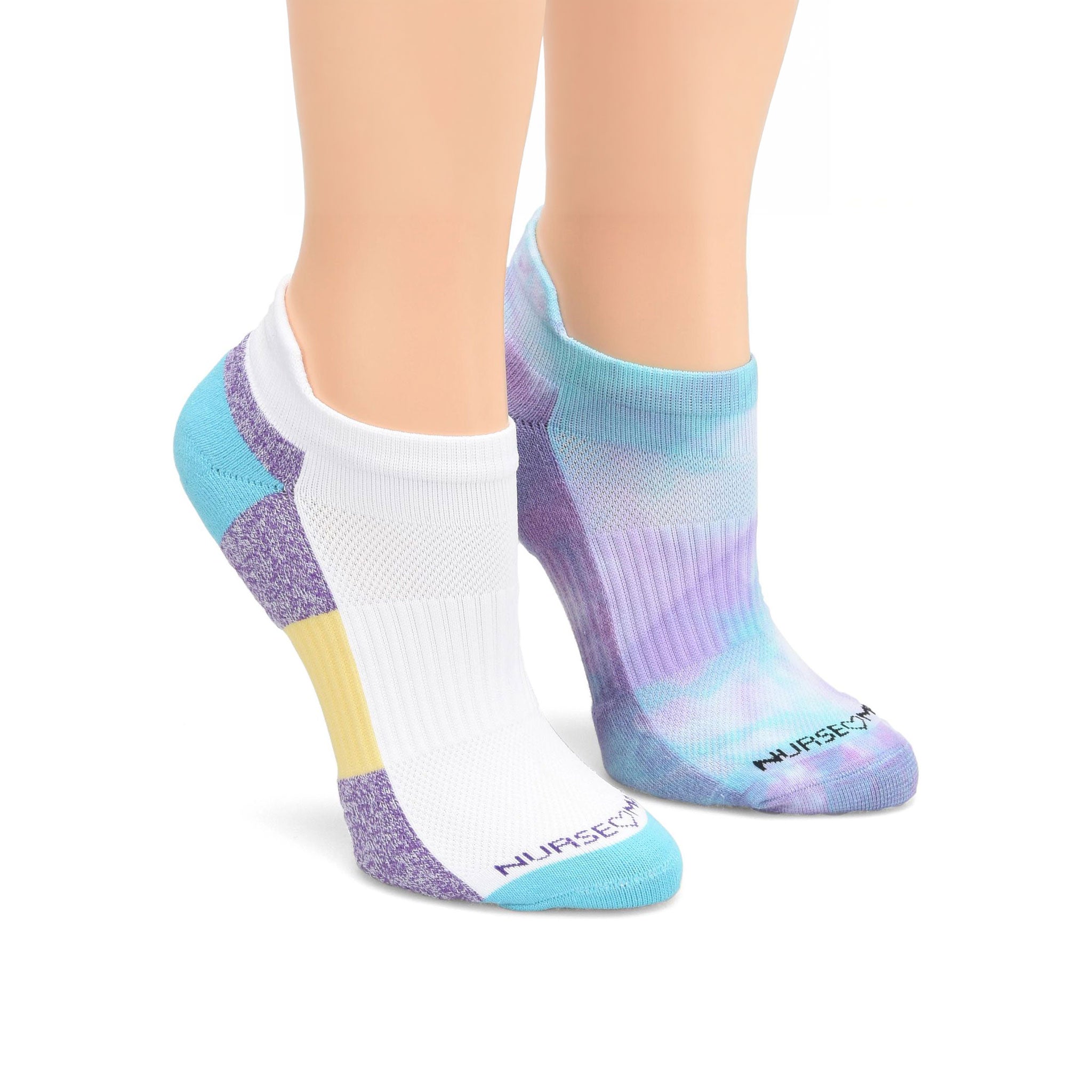 Nurse Mates | Compression Ankle Socks Tie Dye (2 Pairs Pack)