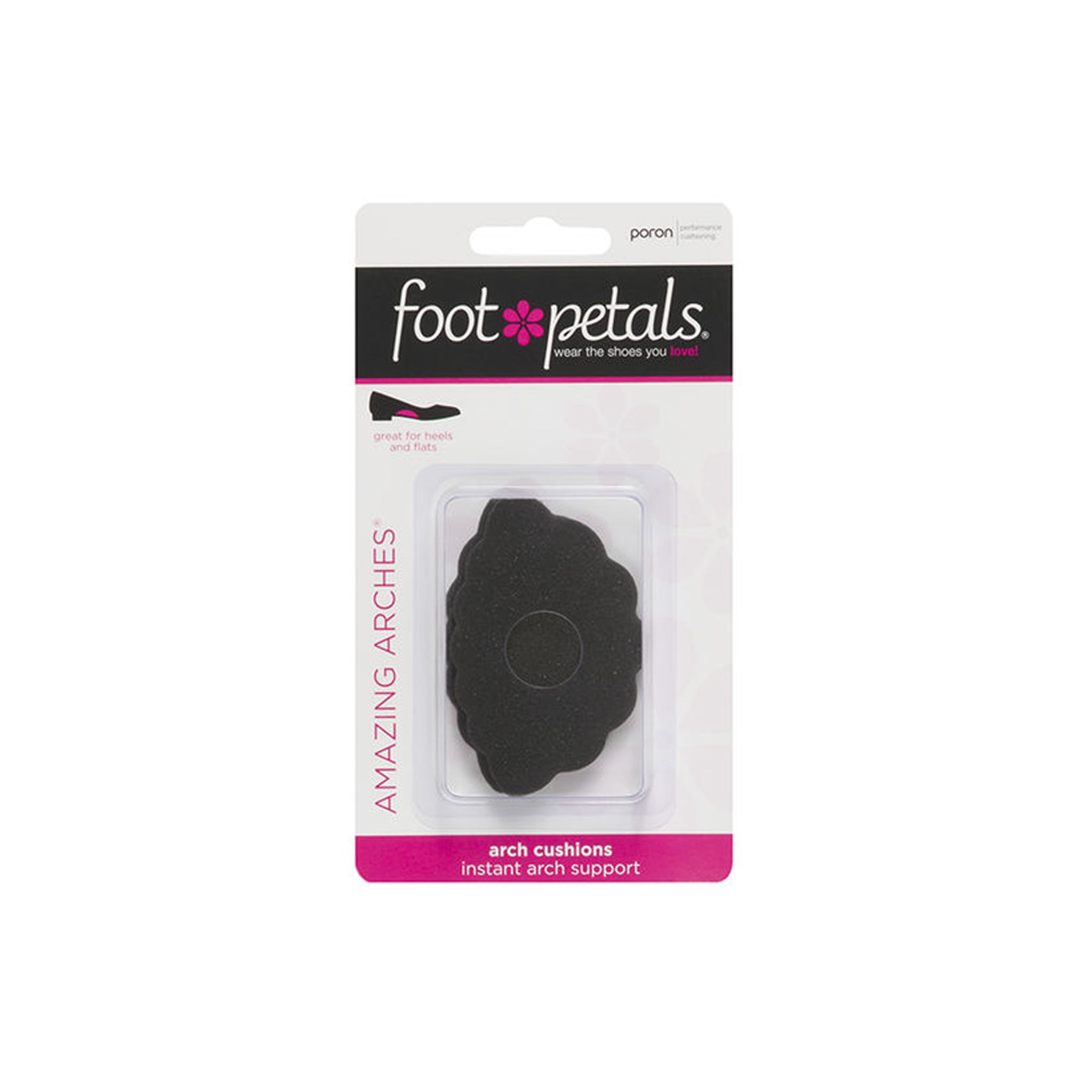 Foot Petals | Amazing Arches Insole Black