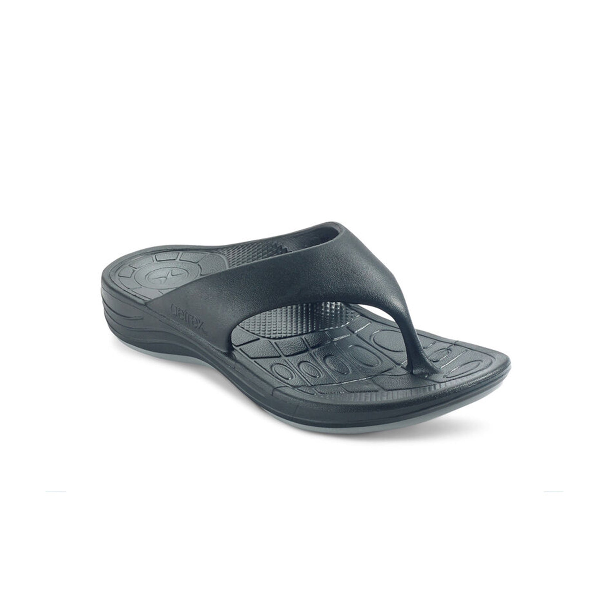 Aetrex | Women's Maui Orthotic Flips Black
