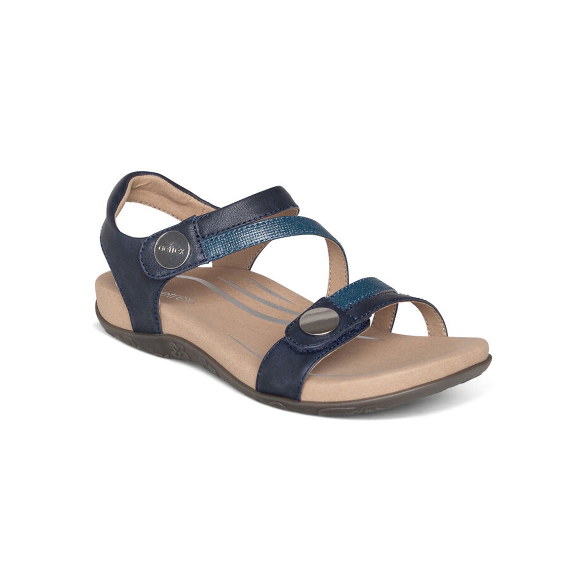 Aetrex | Jess Quarter Strap Navy