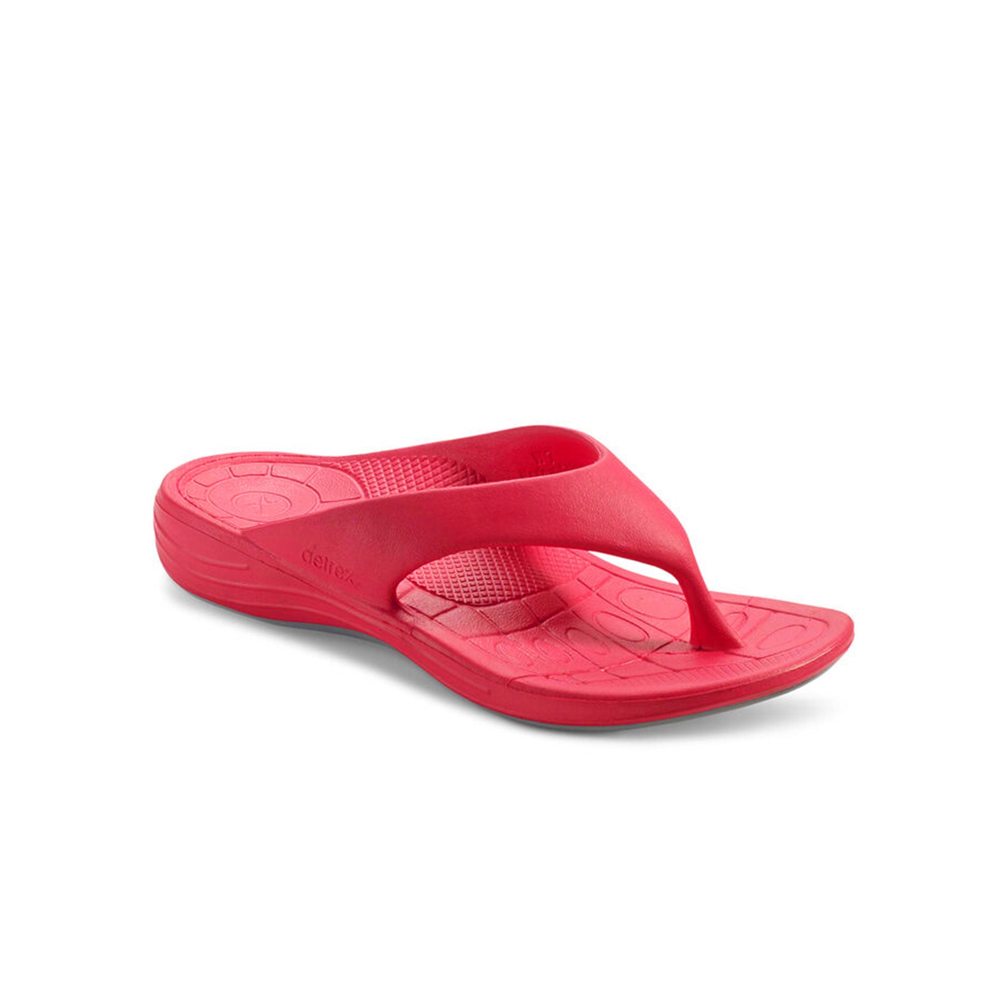 Aetrex | Women's Maui Orthotic Flips Watermelon