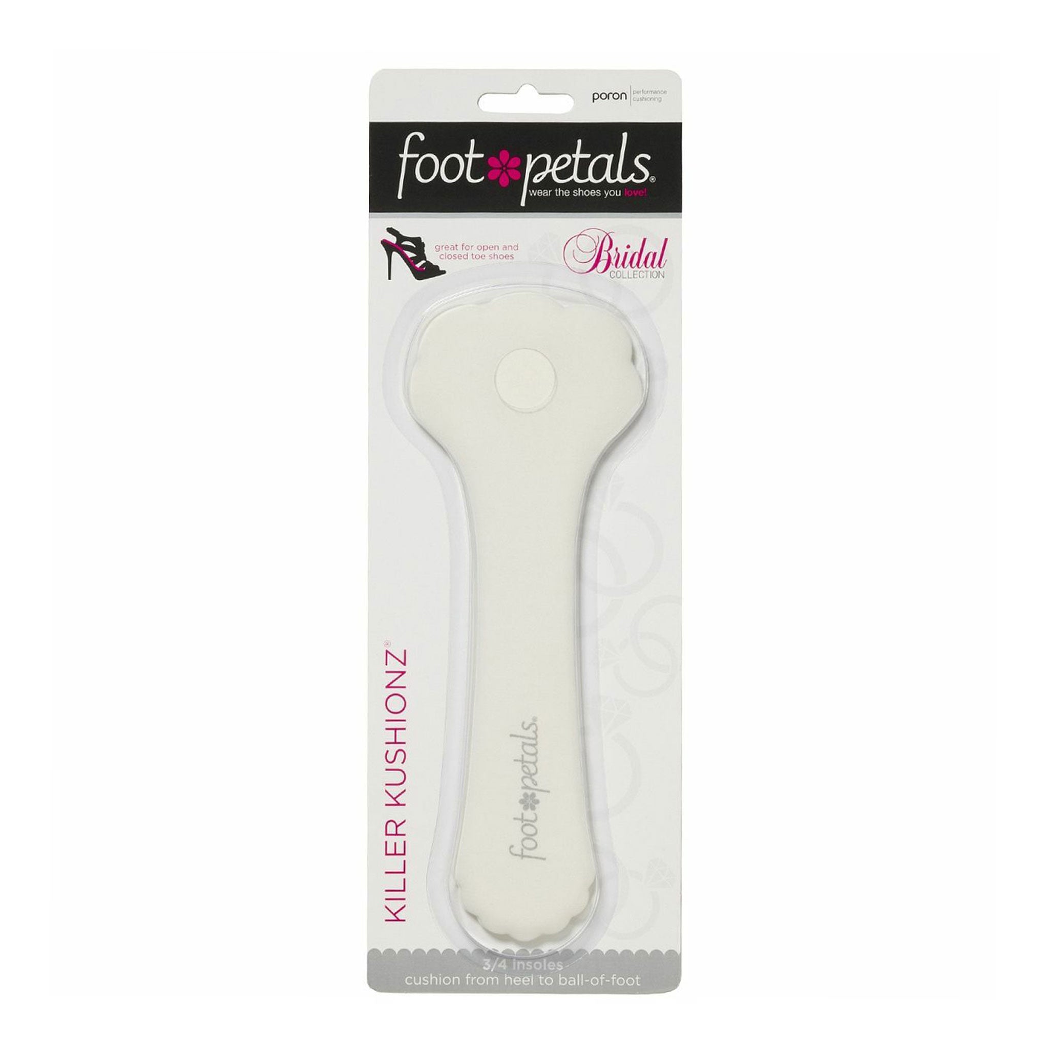 Foot Petals | Bridal Killer Kushionz Insole White