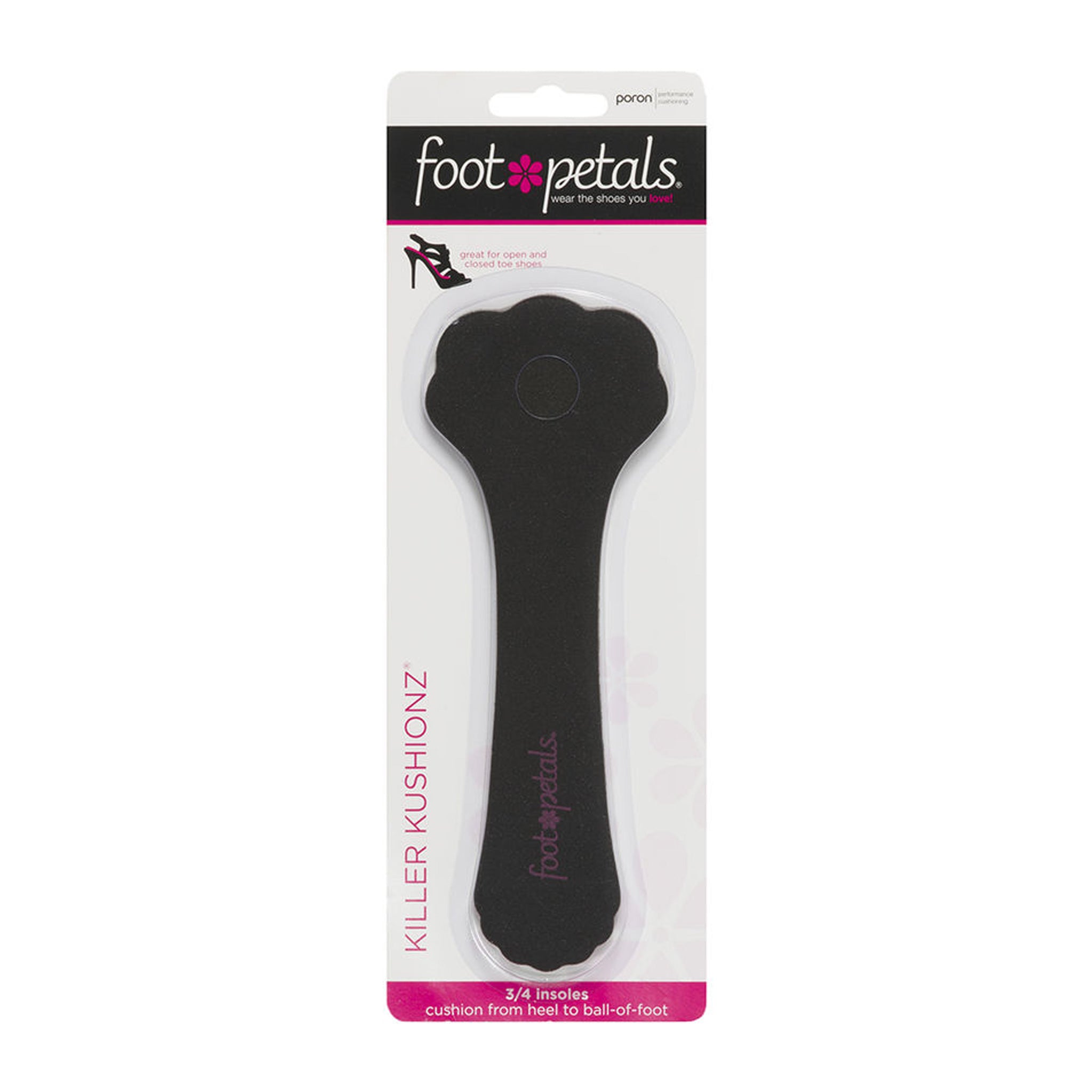 Foot Petals | Complete Fit Essentials Black