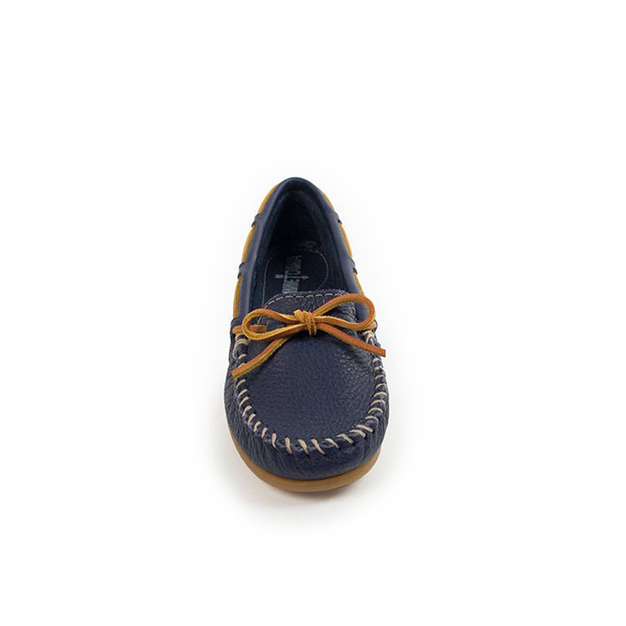Minnetonka Moccasin | Boat Moc 深藍色帆船鞋