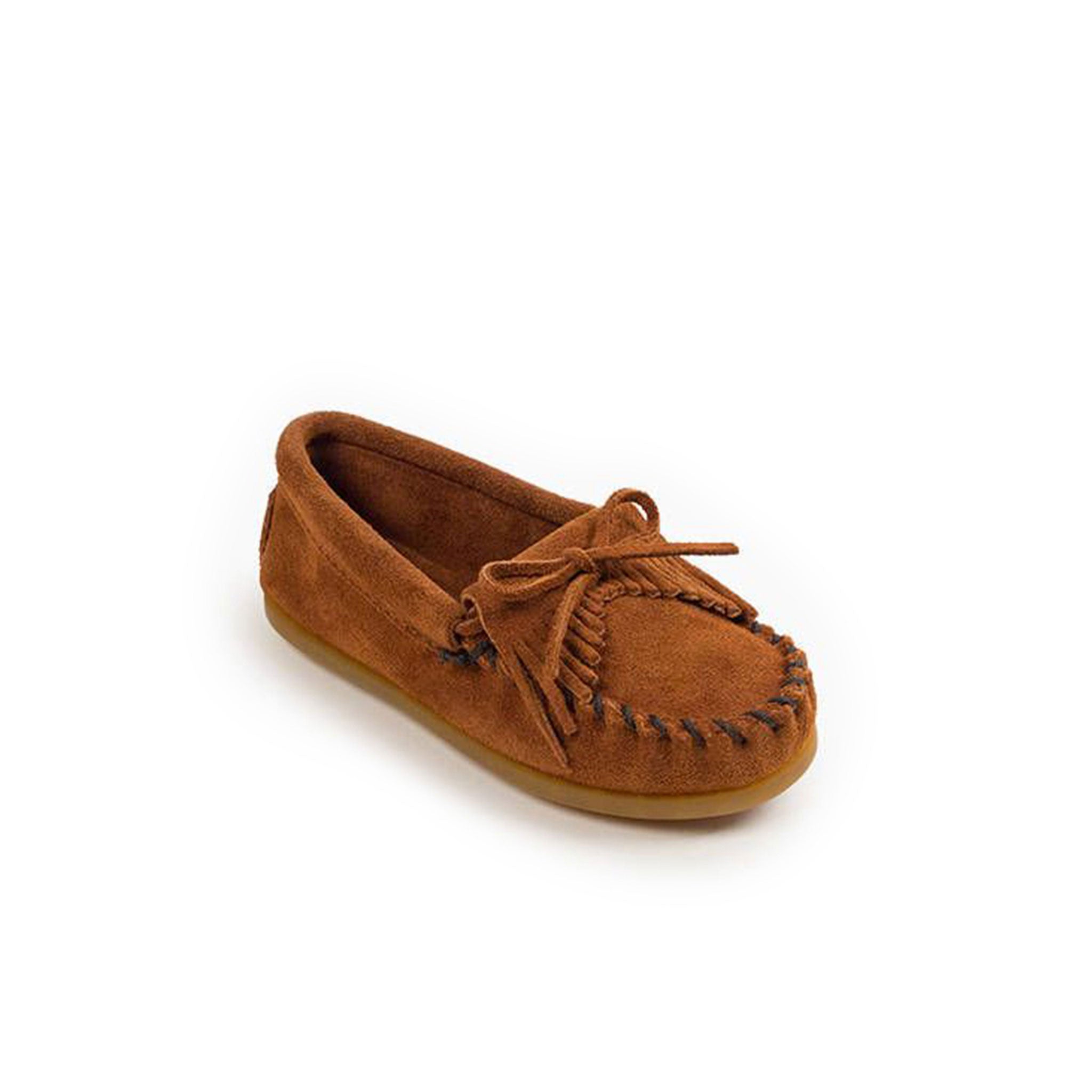 Minnetonka Moccasin | Kid's Kilty Brown