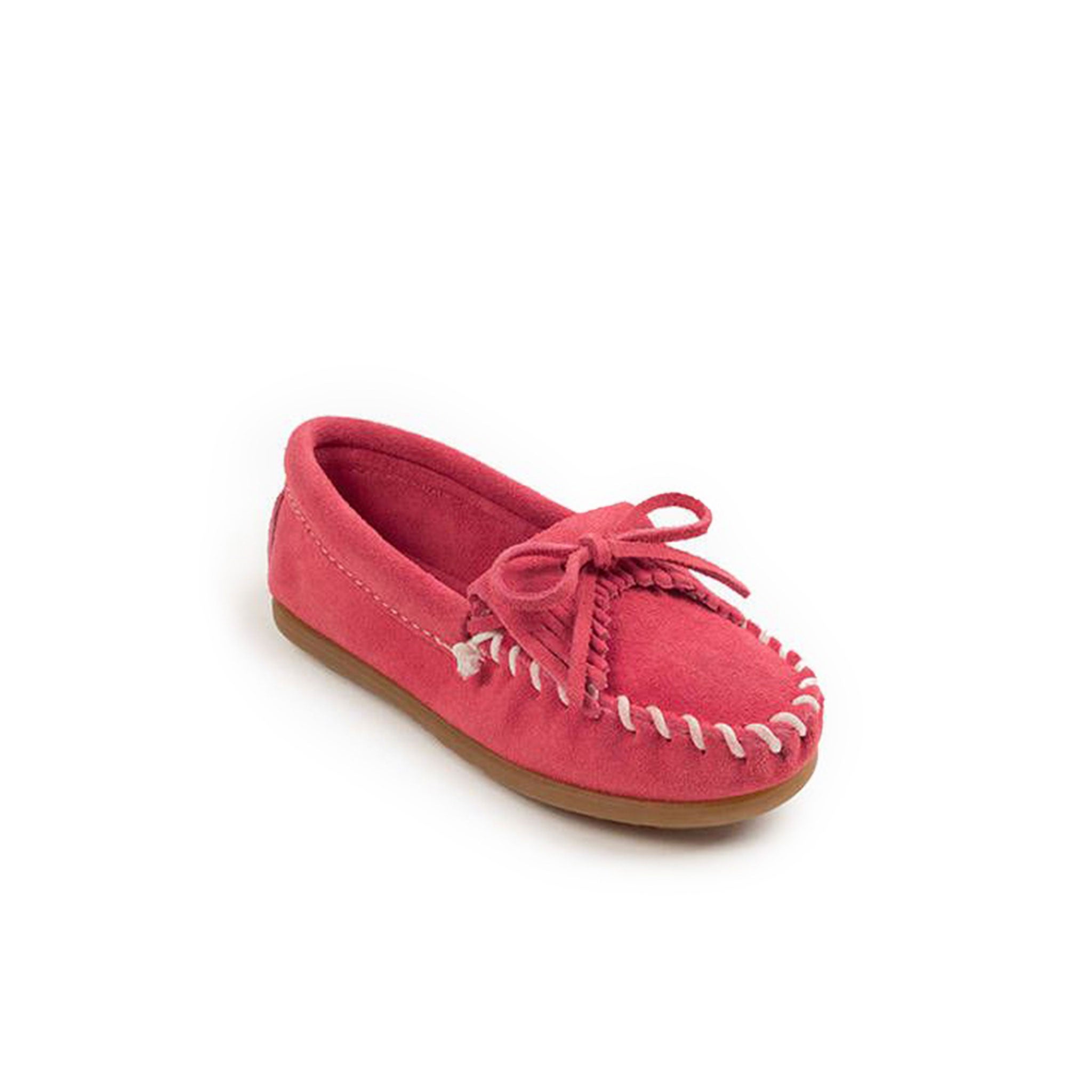 Minnetonka Moccasin | Kid's Kilty Hot Pink