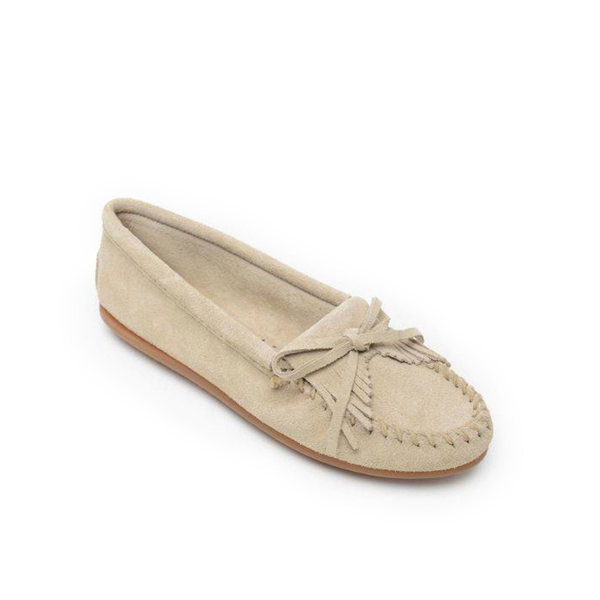 Minnetonka Moccasin | Kilty 米色豆豆鞋