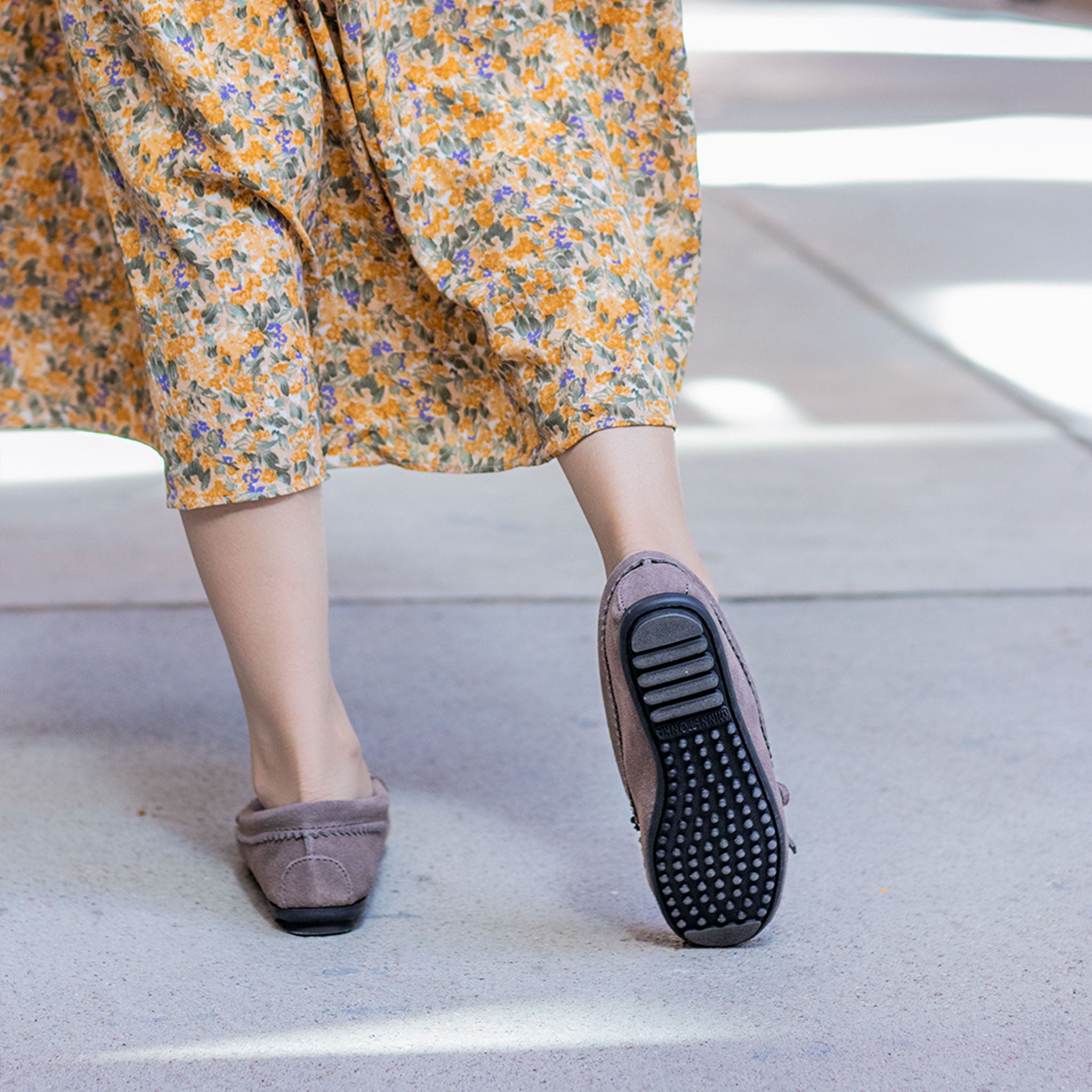 Minnetonka Moccasin | Thunderbird II Grey