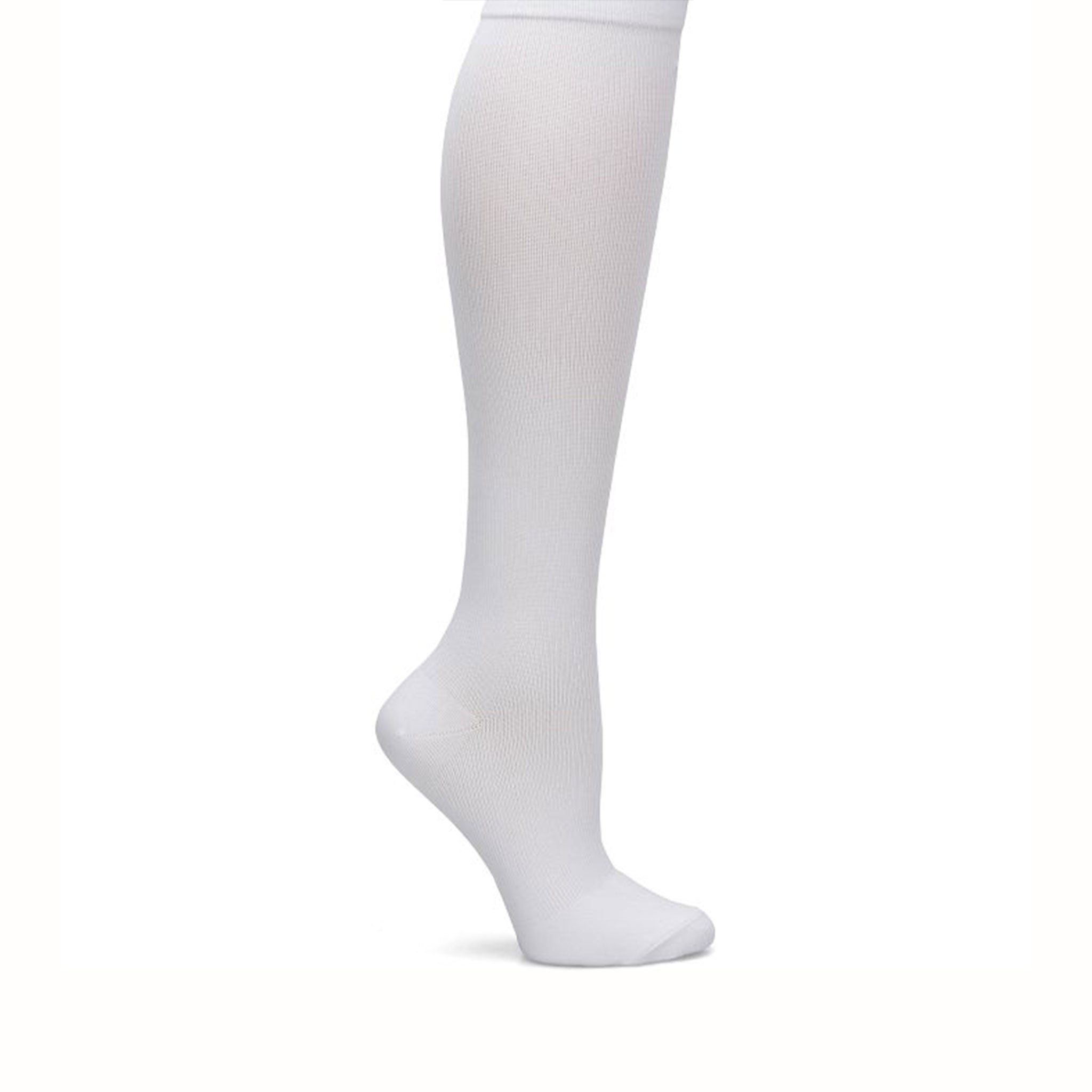 Nurse Mates | 15-20 mmHg Compression Socks White