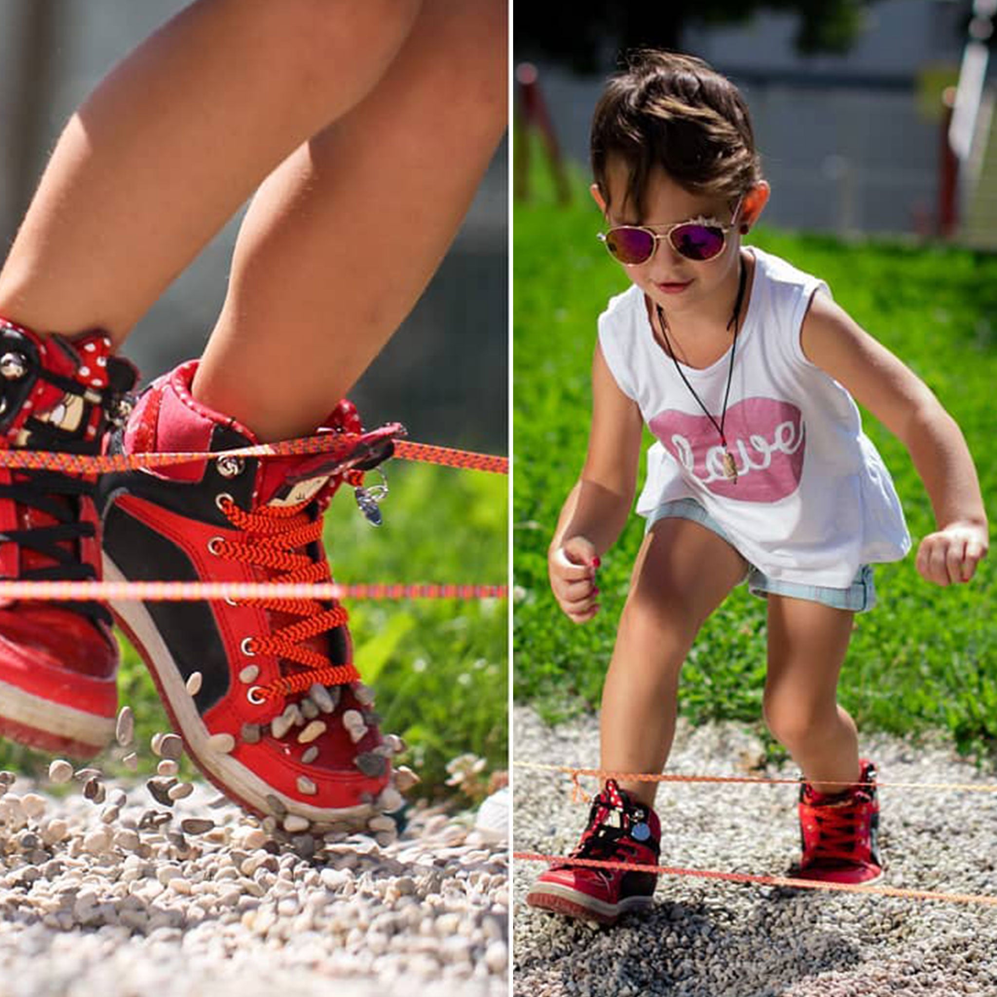 QuickShoeLace | Neon Rainbow