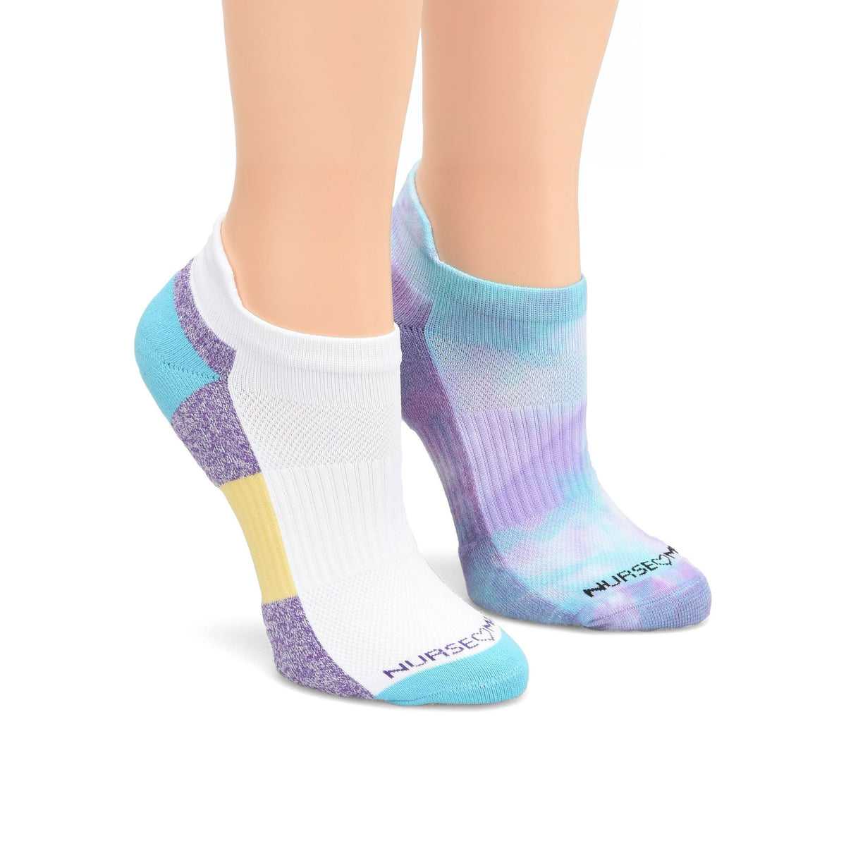 Nurse Mates | Compression Ankle Socks Tie Dye (2 Pairs Pack)