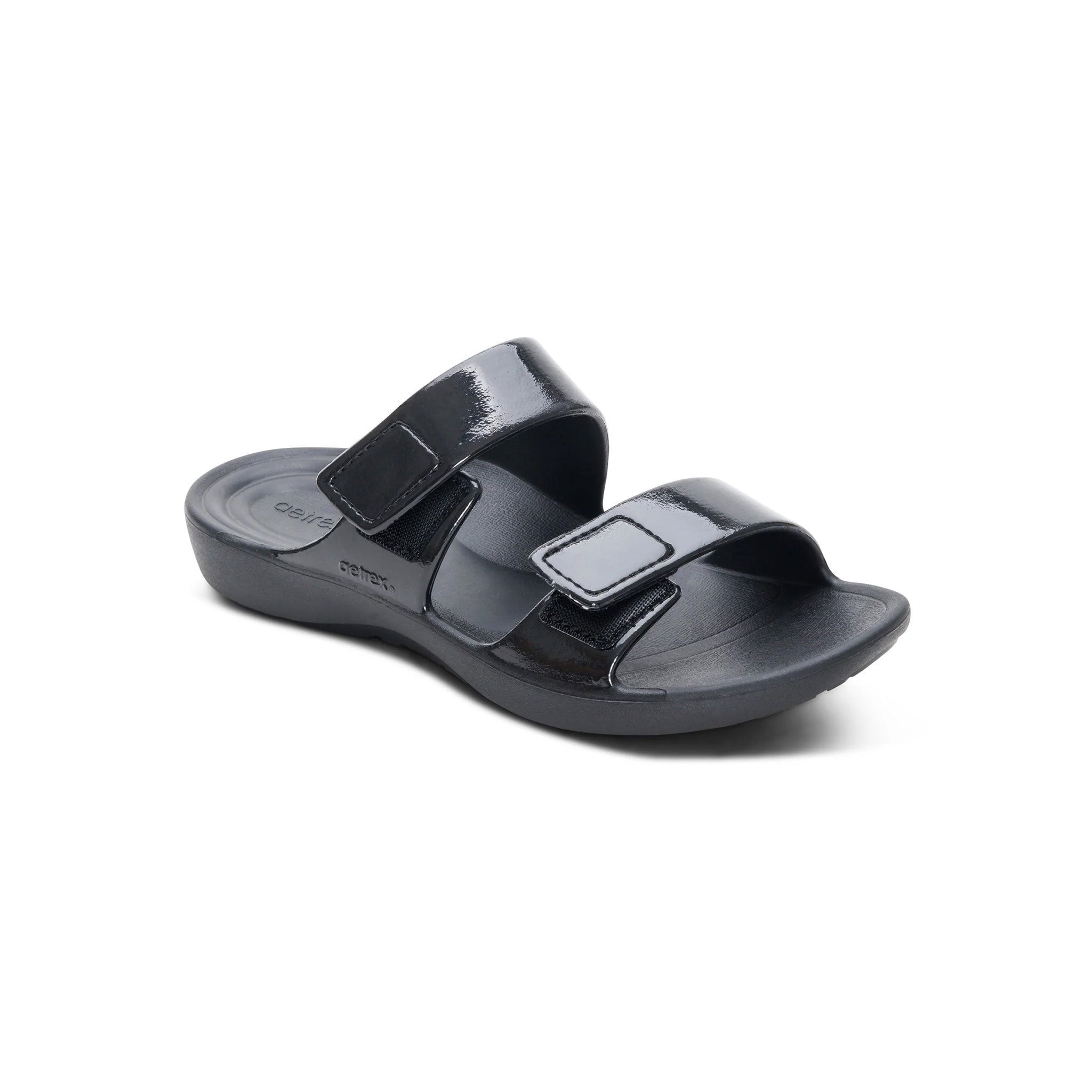 [PRE-ORDER] Aetrex | Kaia Black Gloss