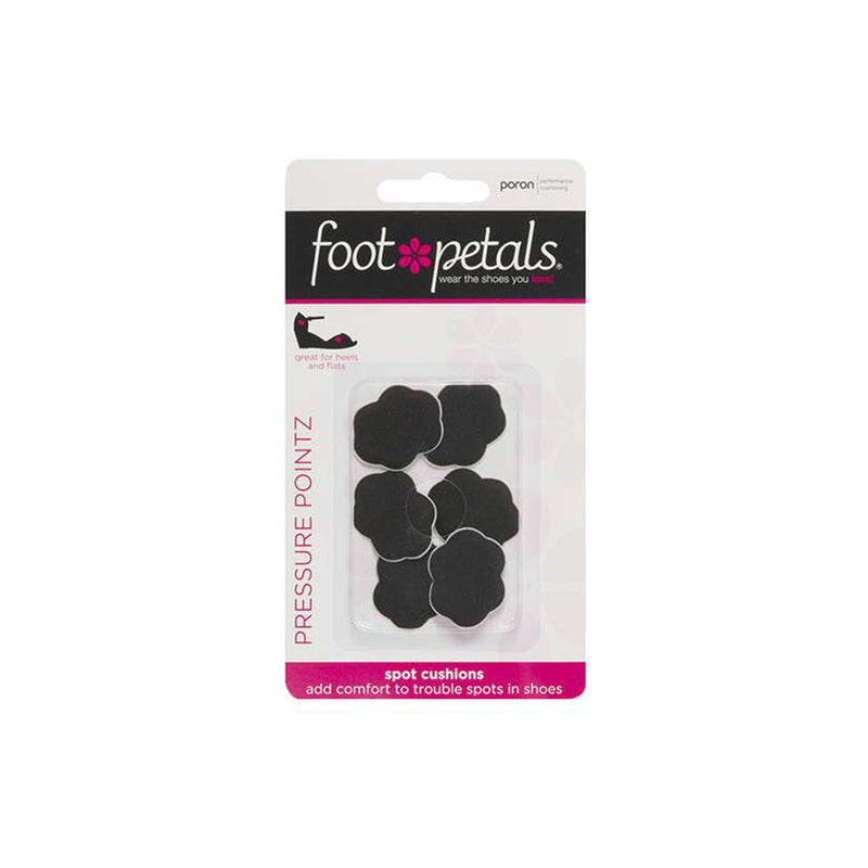 Foot Petals | Pressure Pointz Spot Cushioning Black