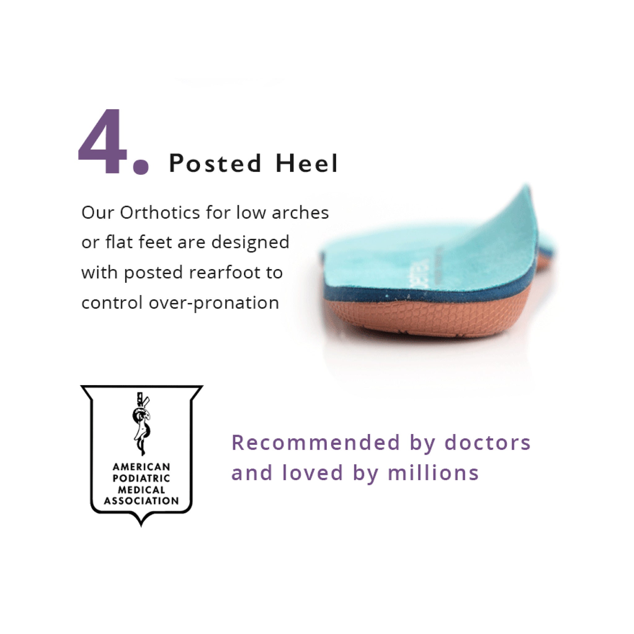 Aetrex | Women's Active Orthotics L1925W (Flat/Low Arch) with Metatarsal Support