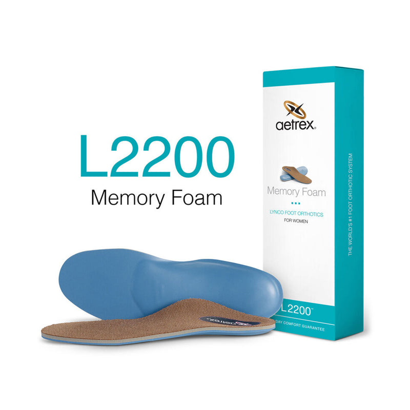 Aetrex | Women's Memory Foam Orthotics L2200W (Medium/High Arch)