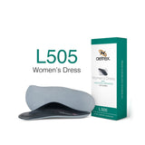 Aetrex | Women's Dress Orthotics L505W (Medium/High Arch) with Metatarsal Support