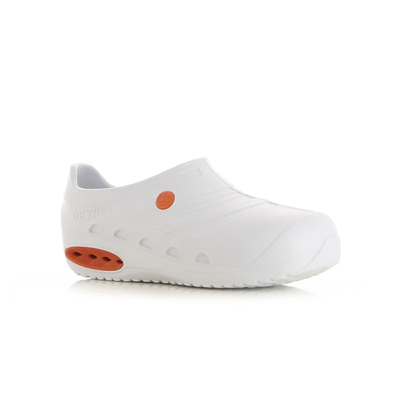 Oxypas | Oxysafe 防滑鋼頭鞋（白色）